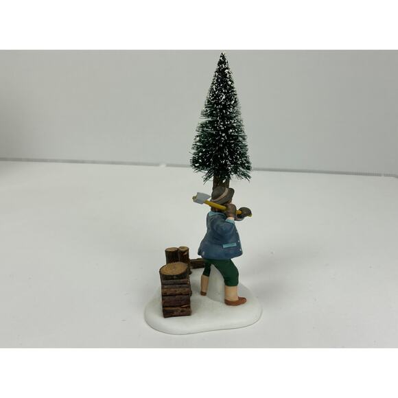 Department 56 Heritage Village Lumberjacks Set of 2 Figures w/ Box 56590 - Picture 10 of 16